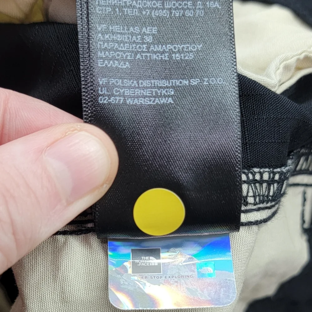 The North Face NWT Men's M66 Cargo Pants in Black Size 38